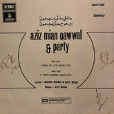 Aziz Mian - Ashiqi Dil Lagi Nahi Hoti - Is Tarha Bandagi Nahi Hoti (Vinyl)